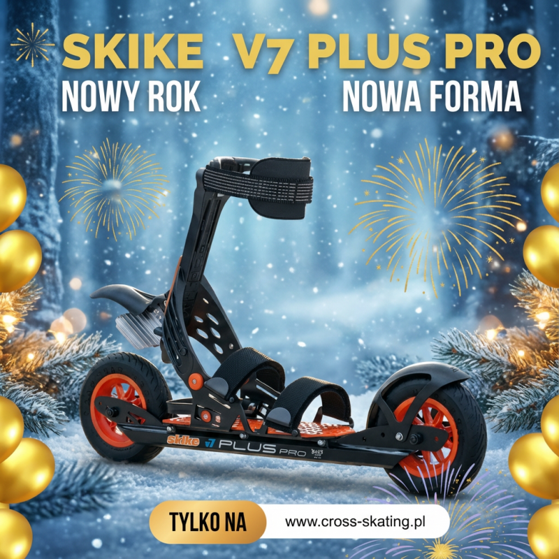 Skike V7 Plus PRO – klasyczny i niezawodny model nartorolek terenowych.