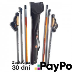 Zestaw Skike V9 Fire 150 + kije podróżne ONE4TOUR + torba – mobilny komplet do cross‑skatingu