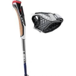 Kijki Nordic Walking LEKI Traveller Carbon blue 90–130 cm (składane)