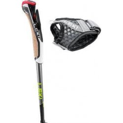 Kijki Nordic Walking LEKI Traveller Alu yellow 90–130 cm (składane)