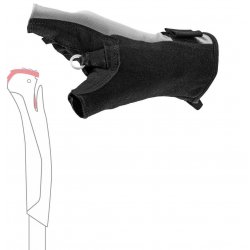 Rękawice Nordic Walking LEKI Nordic Active Shark grey, rozm. 8.0